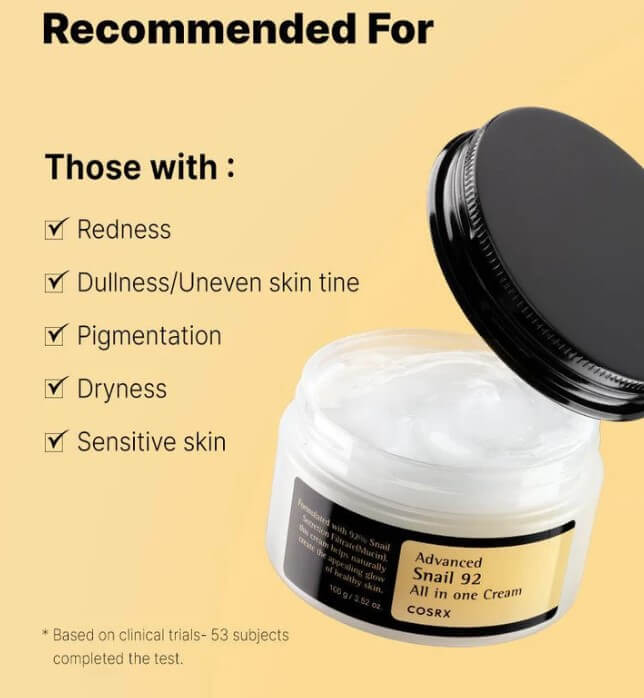 COSRX - Advanced Snail 92 All in One Cream - 100g