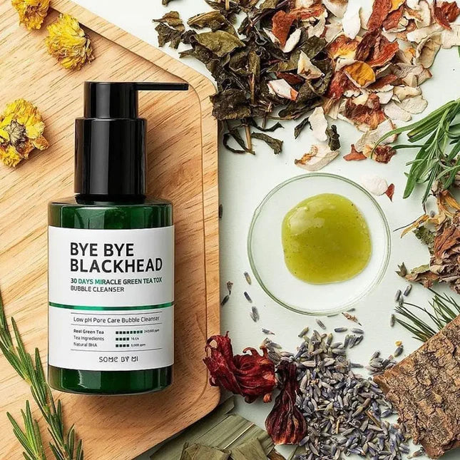 Bye Bye Blackhead 30 Days Miracle Green Tea Tox Bubble Cleanser 120g