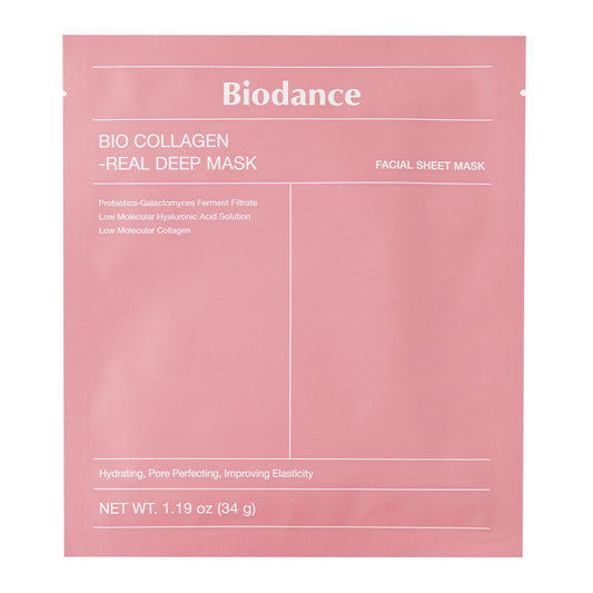 Biodance - Bio-Collagen Real Deep Mask - Firming Collagen Face Mask  4PCS